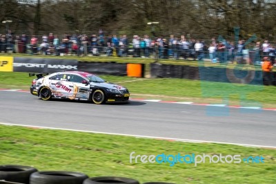 British Touring Car Championship Race March 2014 Stock Photo