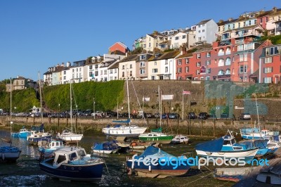 Brixham Harbour Stock Photo