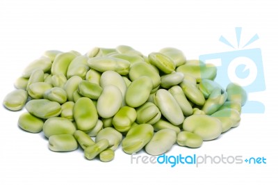 Broad Beans Stock Photo