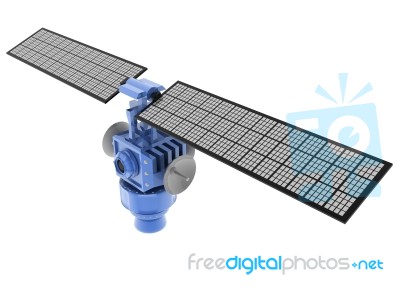 Broadcasting Satellite Stock Image