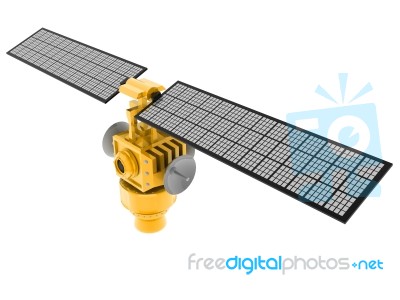 Broadcasting Satellite Stock Image