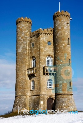 Broadway Tower Stock Photo