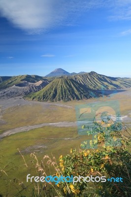 Bromo Mountain Stock Photo