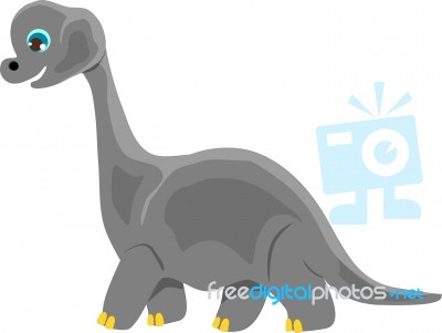 Brontosaurus Stock Image