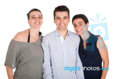 Brother And Sisters Stock Photo