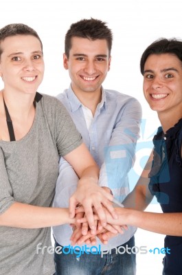 Brother And Sisters Union Stock Photo