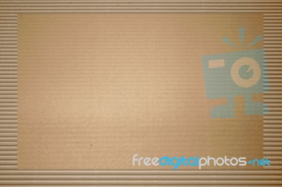 Brown Corrugated Cardboard  Stock Photo