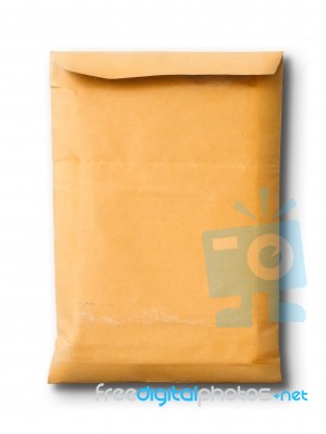 Brown Envelope Stock Photo