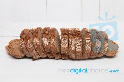 Brown Grain Bread Stock Photo