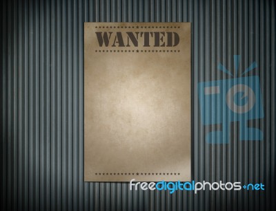 Brown Paper Blank Stock Image