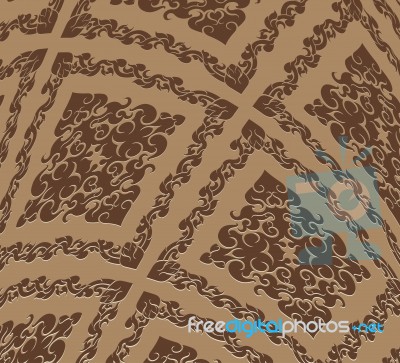 Brown Pattern Stock Image