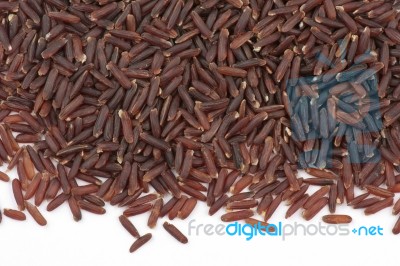 Brown Rice Stock Photo