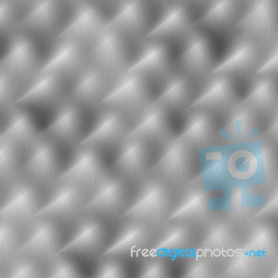 Brushed Metal Design Stock Image