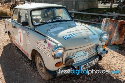 Bryce, Utah/usa - November 5 : Old German Car At Bryce In Utah O… Stock Photo