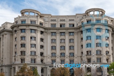 Bucharest/romania - September 21 : View Of The National Institut… Stock Photo