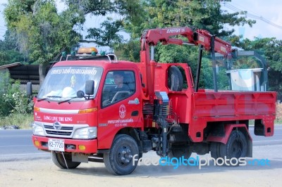 Bucket Truck Stock Photo