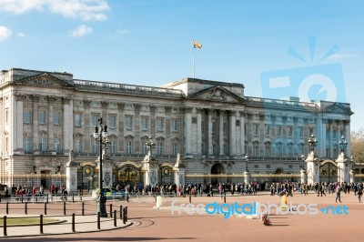 Buckingham Palace Stock Photo