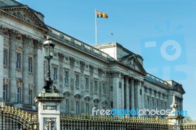 Buckingham Palace Stock Photo