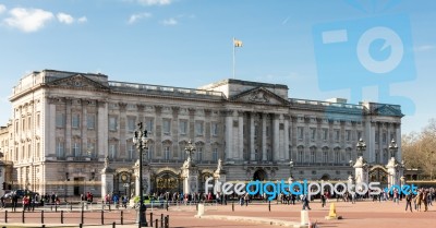 Buckingham Palace Stock Photo