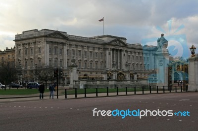 Buckingham Palace Stock Photo