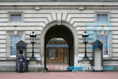 Buckingham Palace Stock Photo