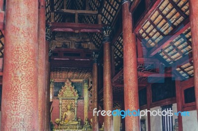 Buddha Statues In Thailand Stock Photo