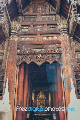 Buddha Statues In Thailand Stock Photo