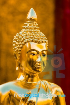 Buddhastatue In Wat Phra That Doi Suthep Thailand Stock Photo