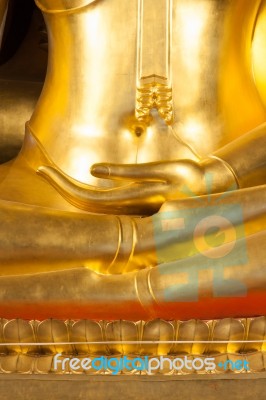 Buddhist Statue Hand Stock Photo