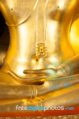 Buddhist Statue Hand Stock Photo