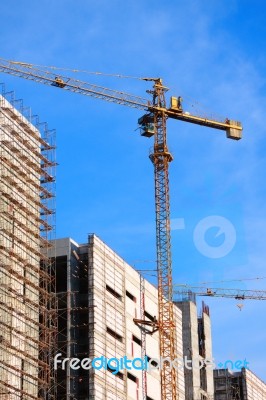 Building Construction Stock Photo