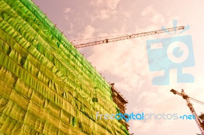 Building Construction Stock Photo