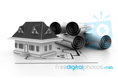 Building Construction Concept Stock Image