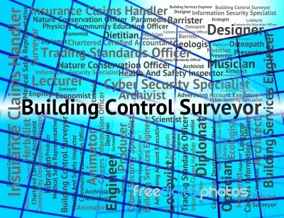 Building Control Surveyor Meaning Hiring Job And House Stock Image