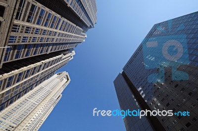 Building In Japan Stock Photo