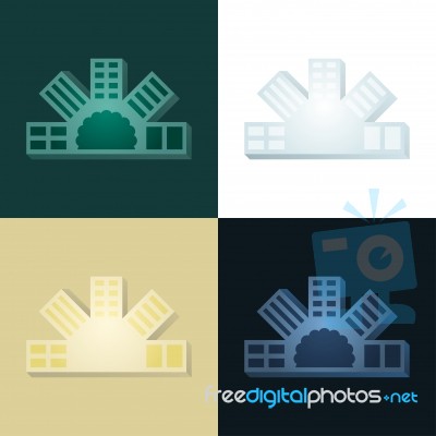 Building Logo Stock Image