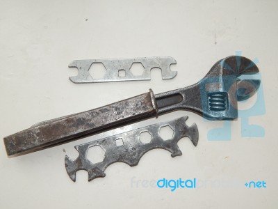 Building Tools For Repair And The Operation Stock Photo