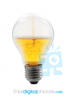 Bulb Liquid Stock Photo