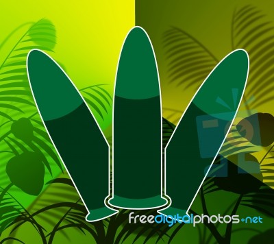 Bullets Jungle Represents Combat Danger And Violence Stock Image