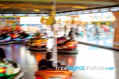 Bumper Cars, Stock Photo