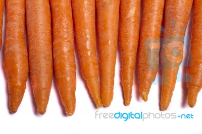 Bunch Of Carrots Stock Photo