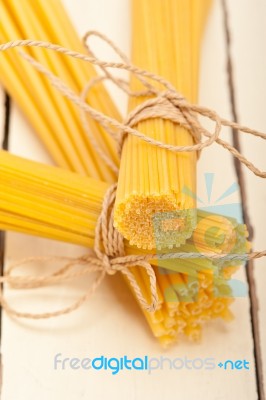 Bunch Of Italian Pasta Type Stock Photo