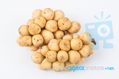 Bunch Of Longkong Stock Photo