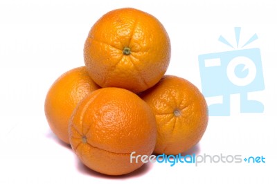 Bunch Of Oranges Stock Photo