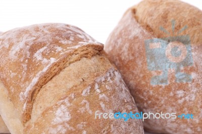 Bunch Of Small Breads Stock Photo