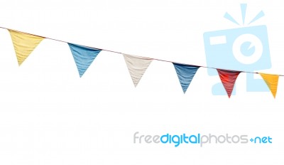 Bunting Flags Stock Photo