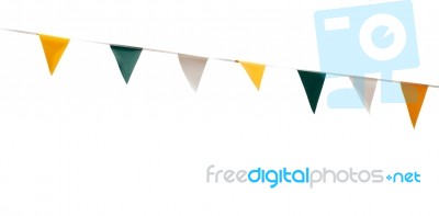 Bunting Flags Stock Photo