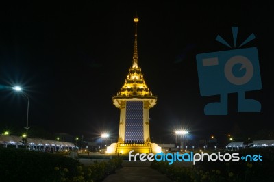 Buriram,thailand : October 24,2017. Model Of Construction Of Rep… Stock Photo