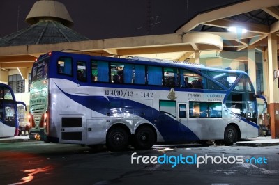 Bus Of Transport Government Company  Stock Photo