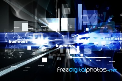 Business Background Stock Image